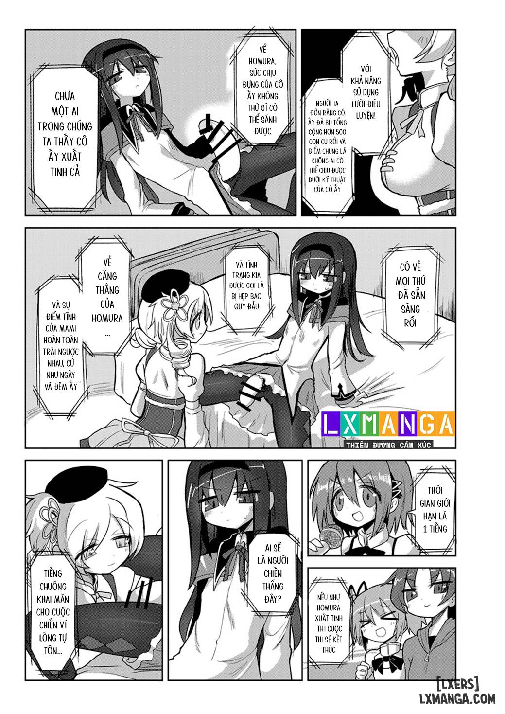 Zettai ni Ikanai Onna Homura Akemi VS Zettai ni Ikaseru Onna Mami Tomoe - Trang 7