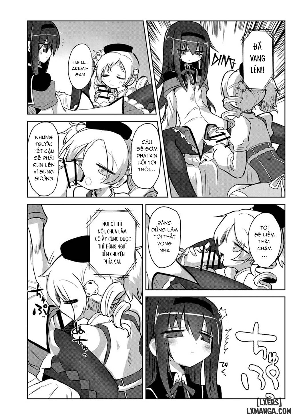 Zettai ni Ikanai Onna Homura Akemi VS Zettai ni Ikaseru Onna Mami Tomoe - Trang 8