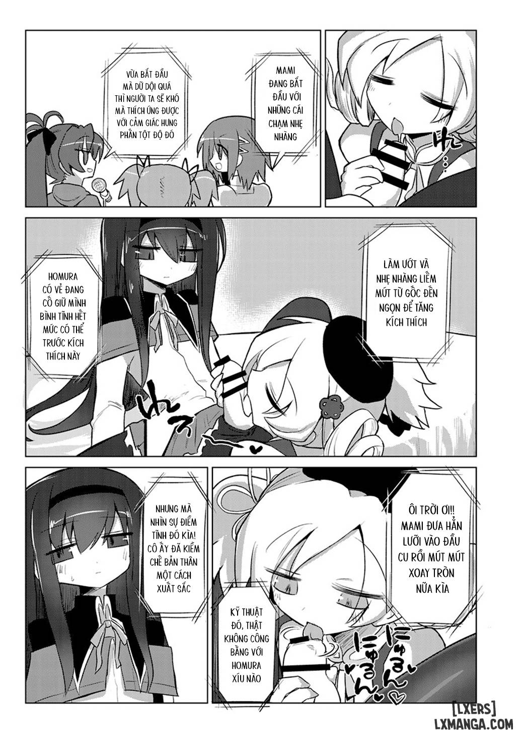 Zettai ni Ikanai Onna Homura Akemi VS Zettai ni Ikaseru Onna Mami Tomoe - Trang 9