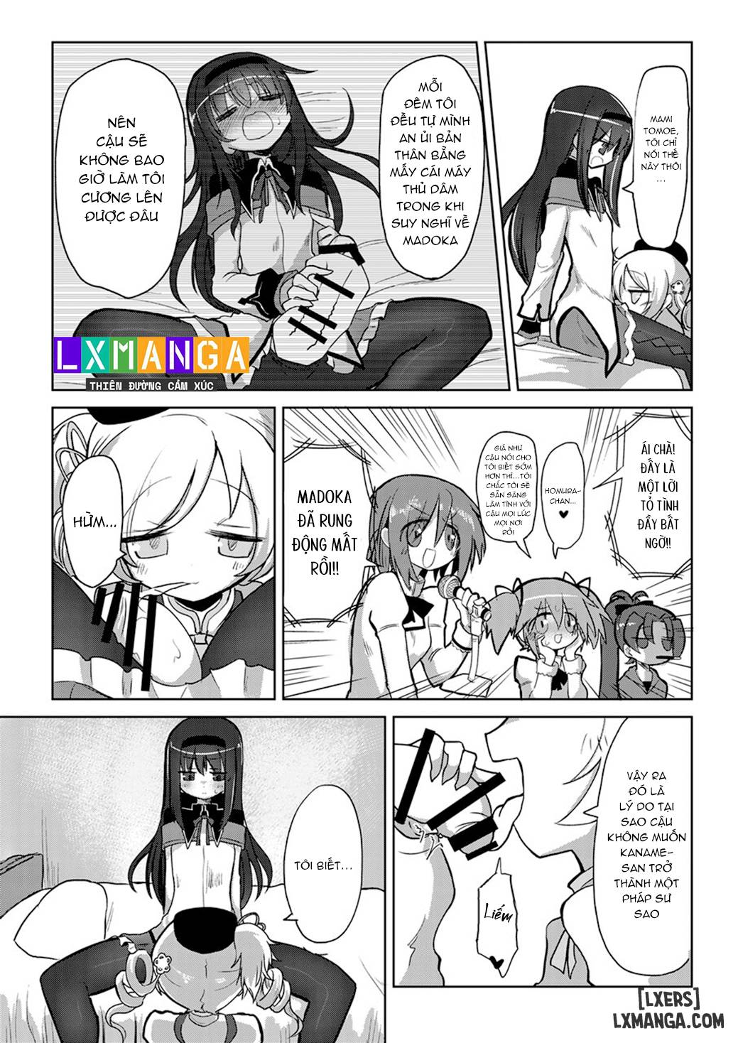 Zettai ni Ikanai Onna Homura Akemi VS Zettai ni Ikaseru Onna Mami Tomoe - Trang 10