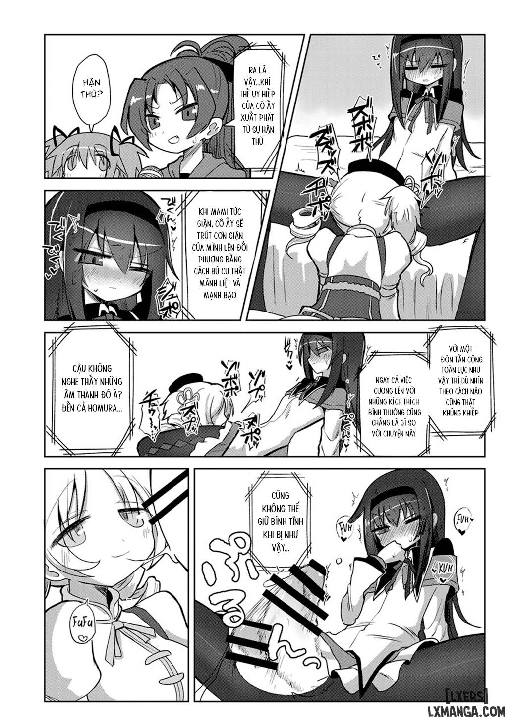 Zettai ni Ikanai Onna Homura Akemi VS Zettai ni Ikaseru Onna Mami Tomoe - Trang 12