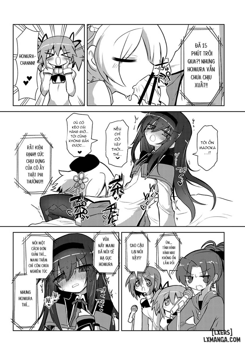 Zettai ni Ikanai Onna Homura Akemi VS Zettai ni Ikaseru Onna Mami Tomoe - Trang 15