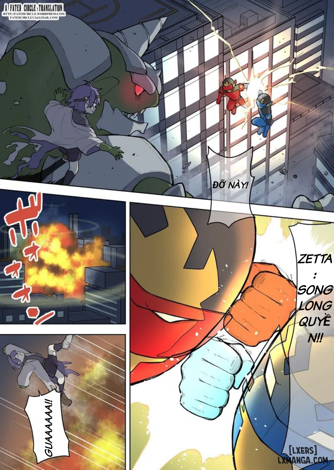 Nhóm anh hùng mama - Trang 1