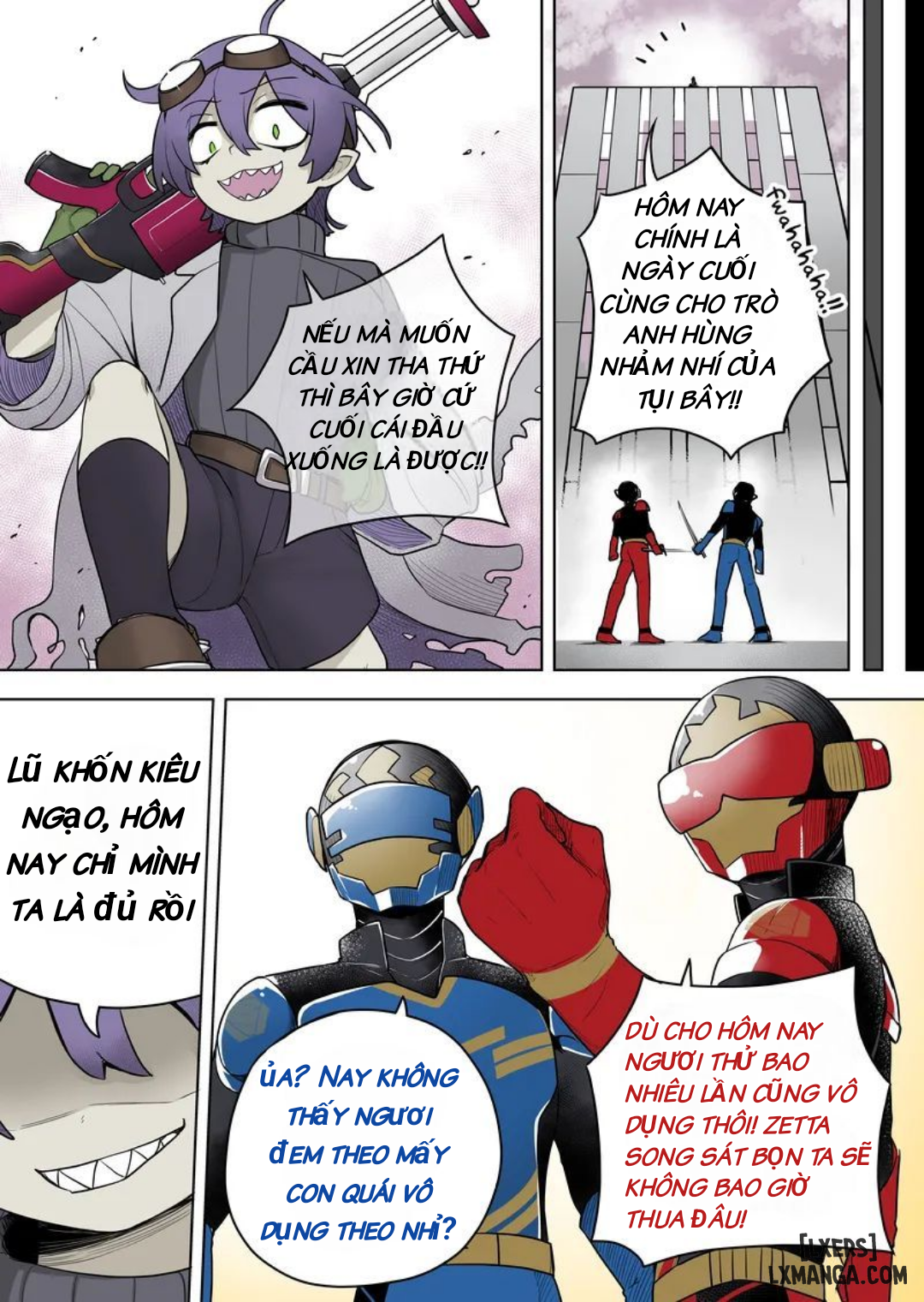 Nhóm anh hùng mama - Trang 4