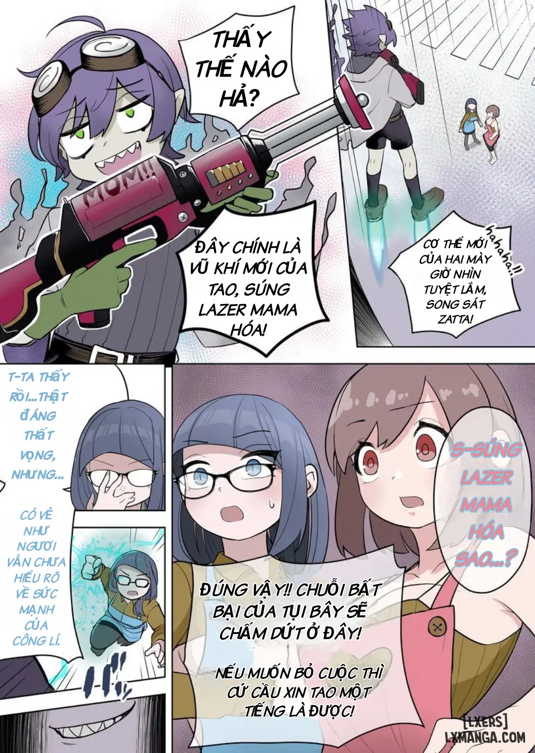 Nhóm anh hùng mama - Trang 7
