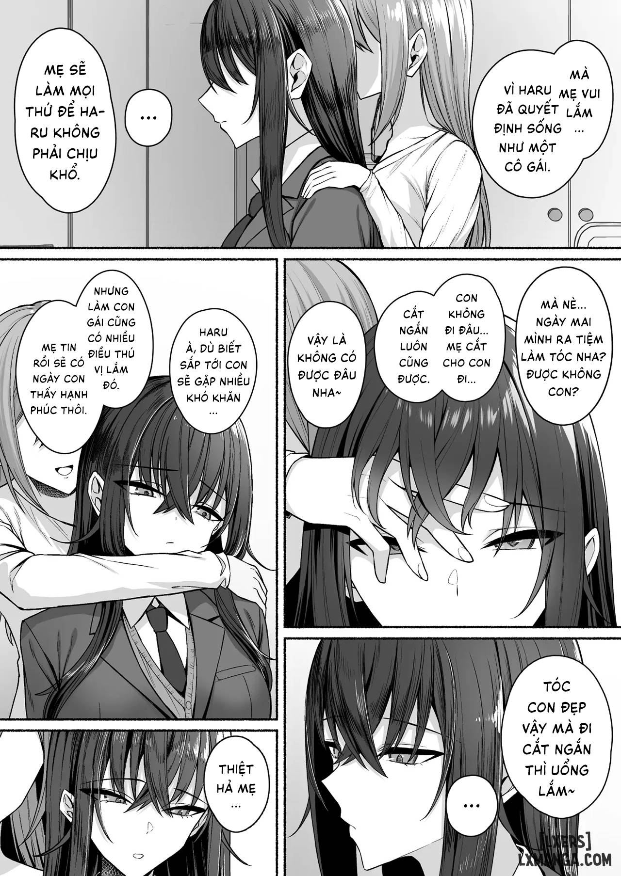 Sau khi cùng đám gyaru hoán đổi giới tính, tôi dần thức tỉnh bản năng phái nữ - Trang 9