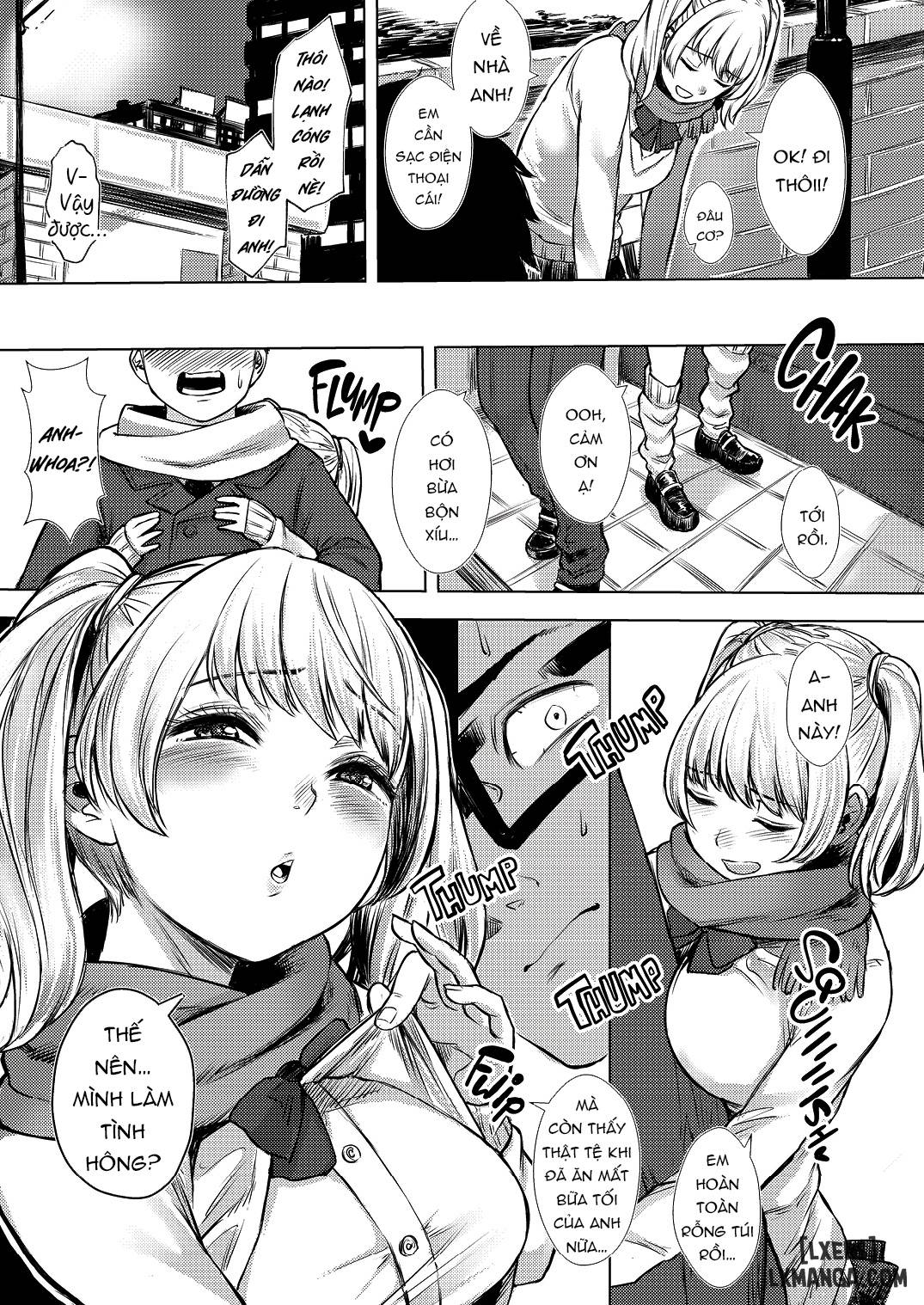 Cuộc sống của tôi sau khi đưa về nhà một cô gái trung học bỏ nhà đi 1 - Trang 4