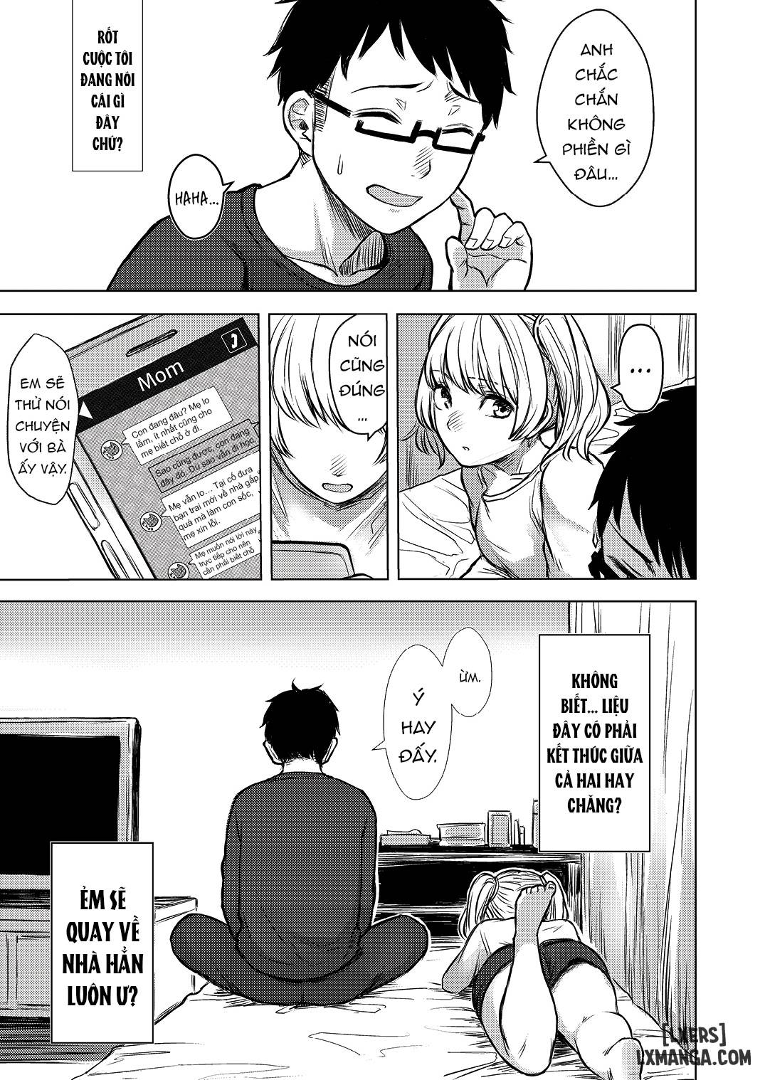 Cuộc sống của tôi sau khi đưa về nhà một cô gái trung học bỏ nhà đi 1 - Trang 32
