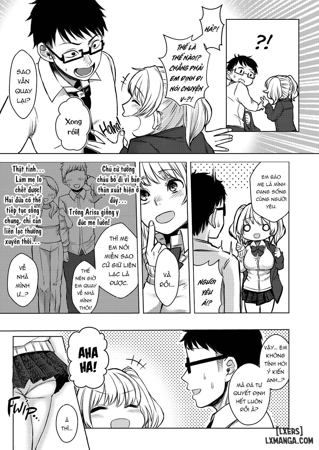 Cuộc sống của tôi sau khi đưa về nhà một cô gái trung học bỏ nhà đi 1 - Trang 34