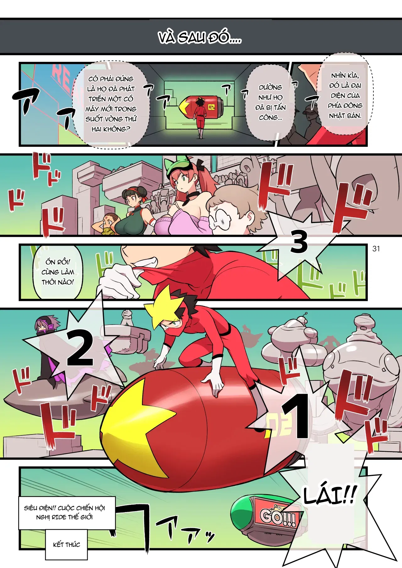 Trận chiến cưỡi Dendo siêu cấp ~ Giải đấu thế giới ~ - Trang 28