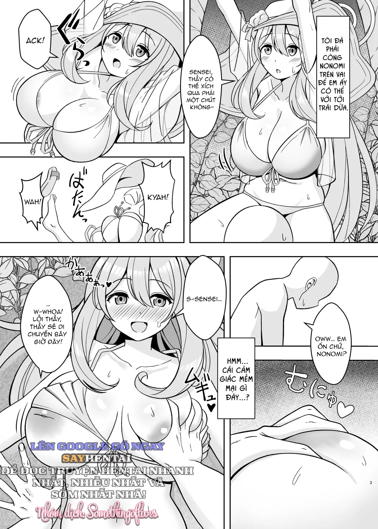 Câu chuyện làm Nonomi-chan mang thai - Trang 2