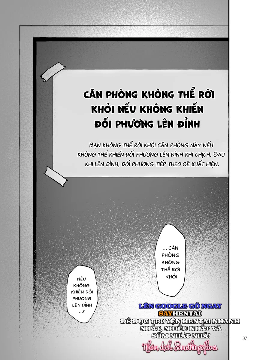 Tôi bị giam cầm trong căn phòng không thể ra ngoài nếu không lên đỉnh!! - Trang 16