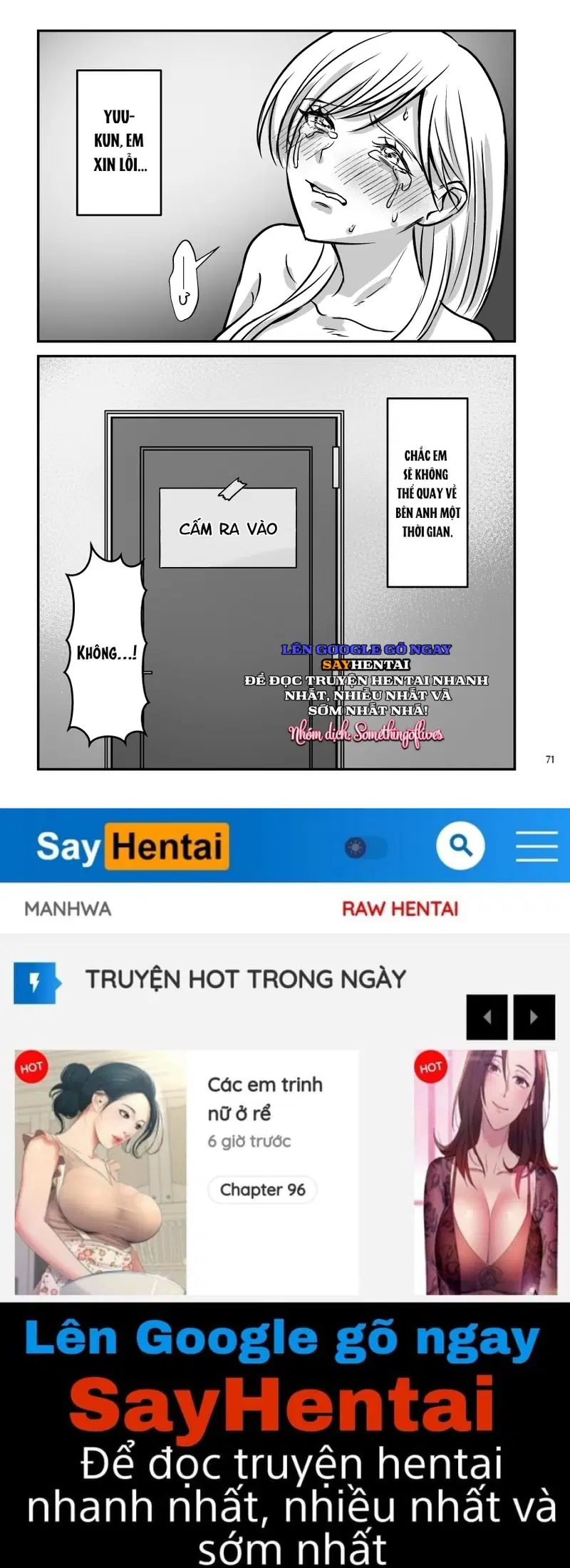 Tôi bị giam cầm trong căn phòng không thể ra ngoài nếu không lên đỉnh!! - Trang 15