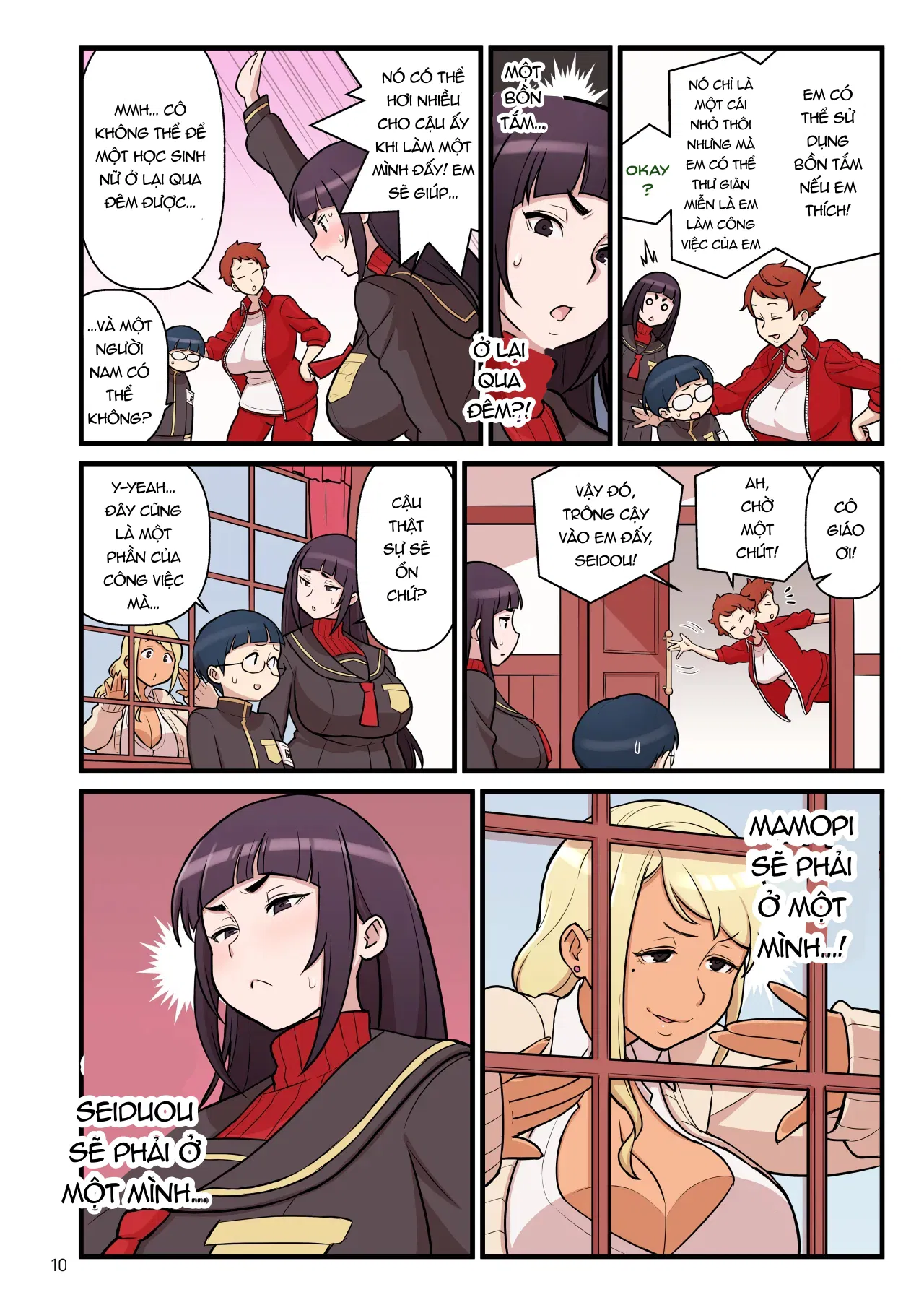 Kuro da nâu VS Ủy viên kỷ luật phần 1- Truyện Màu - Trang 13