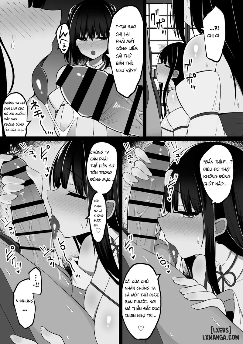 Shrine Maidens of Injin: Mating Ritual With 2 Busty Miko Sisters, Locked in the Lust God's Shrine! - Trang 11