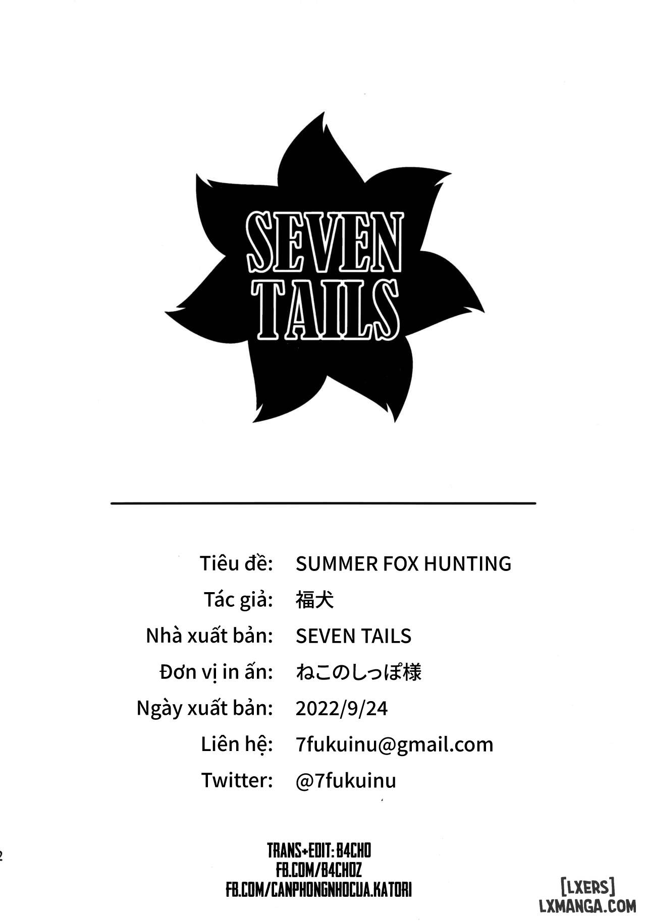 SUMMER FOX HUNTING - Trang 23