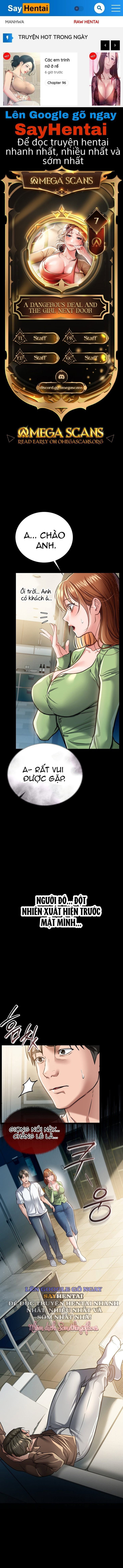 Giao Kèo Nguy Hiểm Và Người Phụ Nữ Nhà Bên - Trang 1