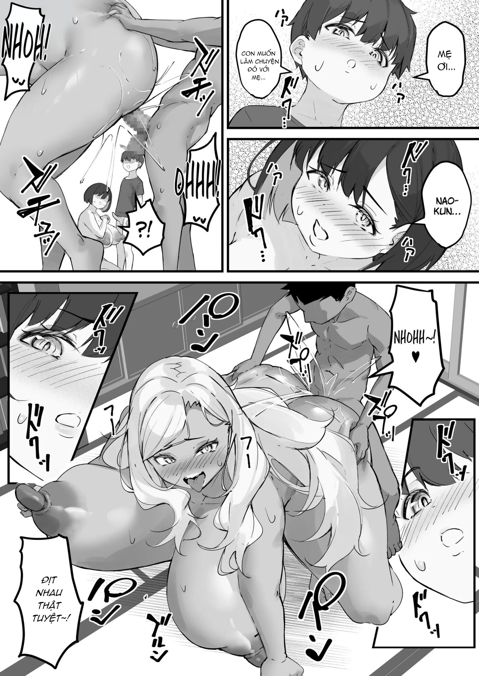 Ngày mẹ tôi trở thành bồn xả tinh của gã đó 4 - Trang 5