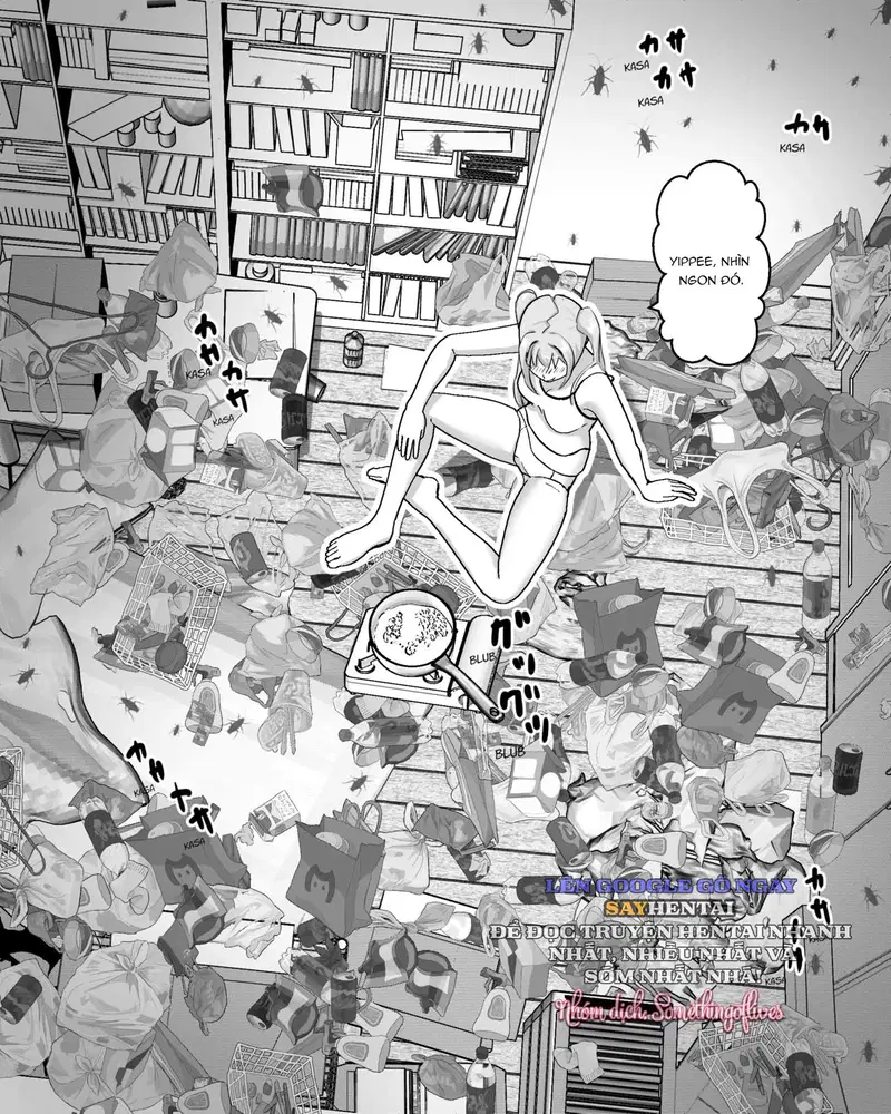 Người phụ nữ trong ngôi nhà bẩn thỉu: Thủ dâm với côn trùng - Trang 2