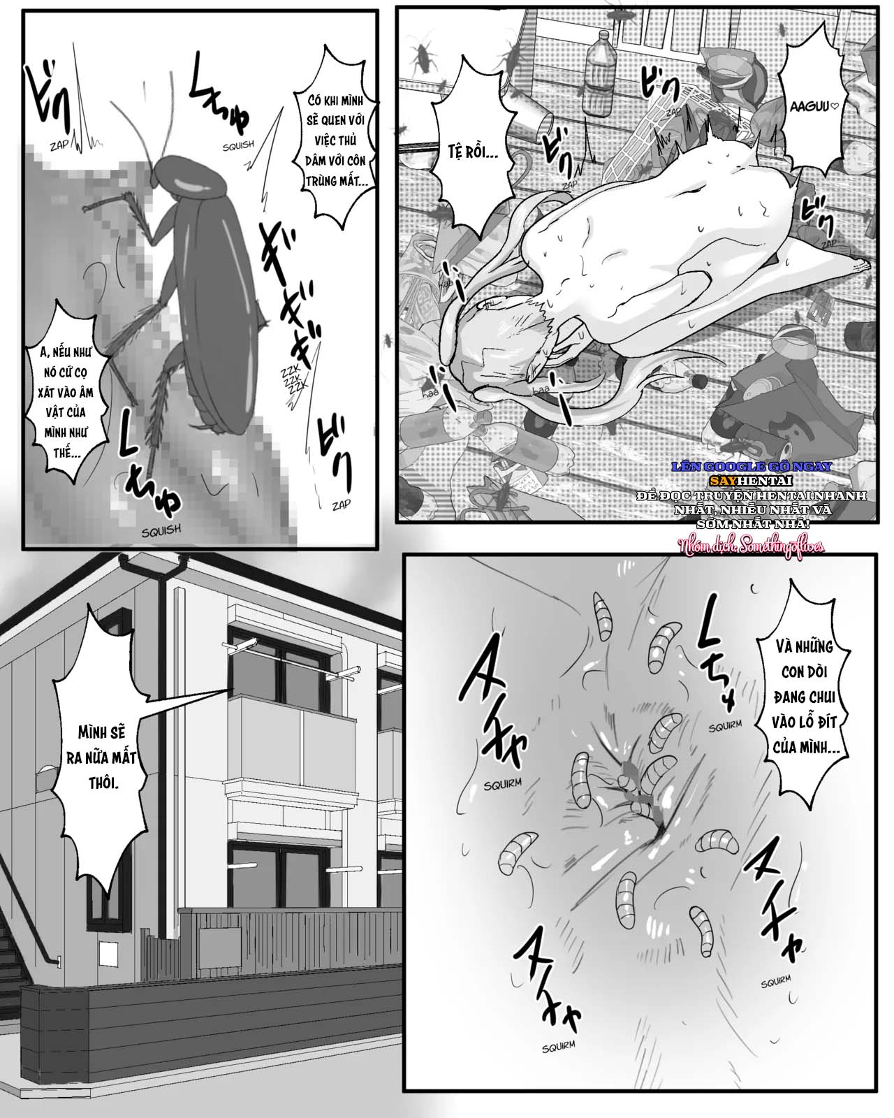 Người phụ nữ trong ngôi nhà bẩn thỉu: Thủ dâm với côn trùng - Trang 16