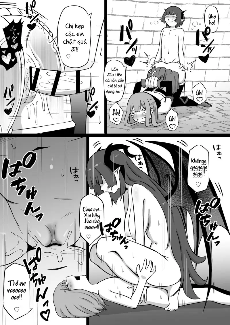 Chị Tôi Bị Succubus Gieo Giống, Còn Tôi Thành Thú Cưng Cho Inccubus - Trang 9