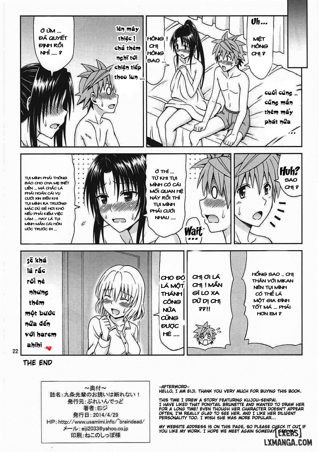 Kujou Senpai no Osasoi wa Kotowarenai! - Trang 21