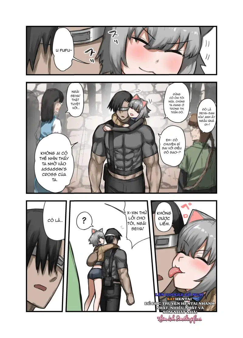 Một tuần với một người hùng phiên bản đội trưởng kỵ sĩ- Truyện Màu - Trang 3