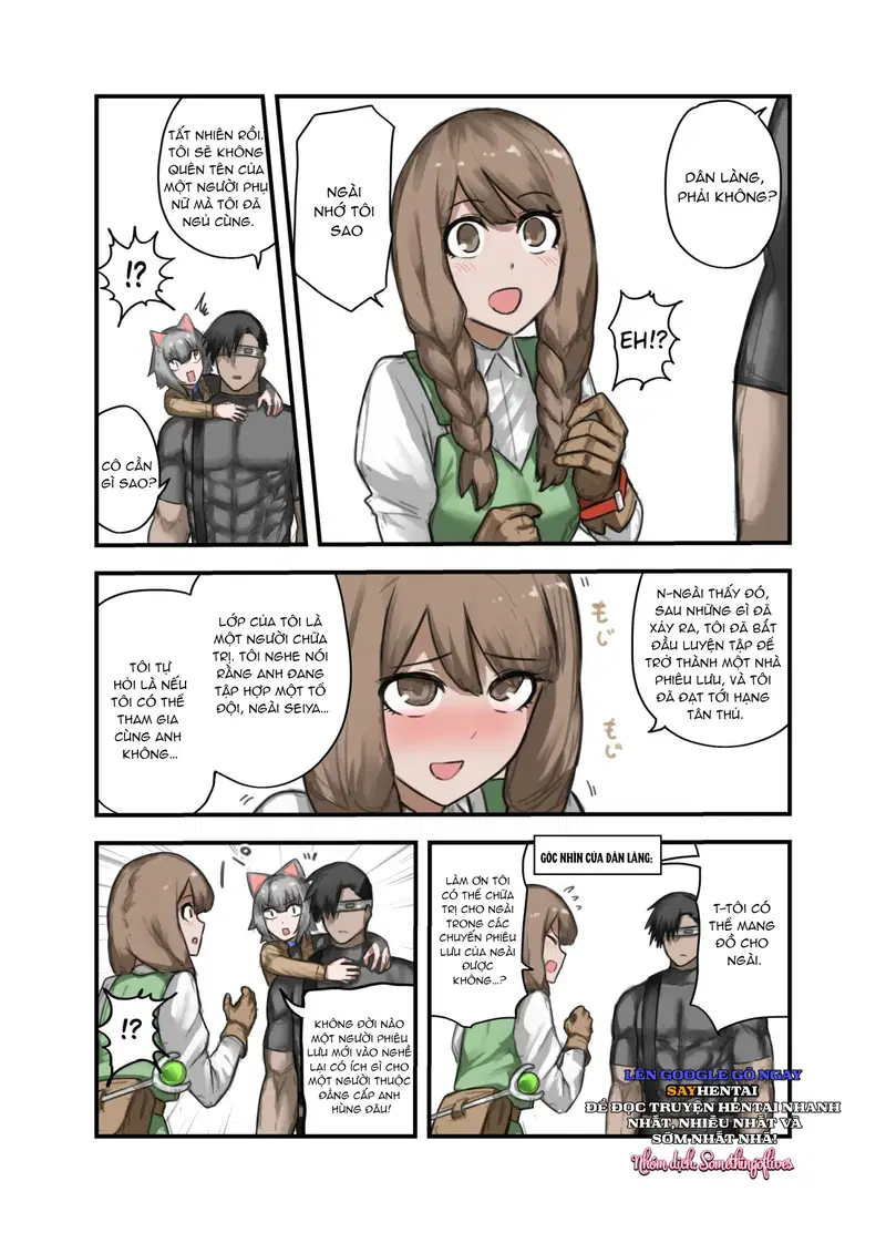 Một tuần với một người hùng phiên bản đội trưởng kỵ sĩ- Truyện Màu - Trang 4