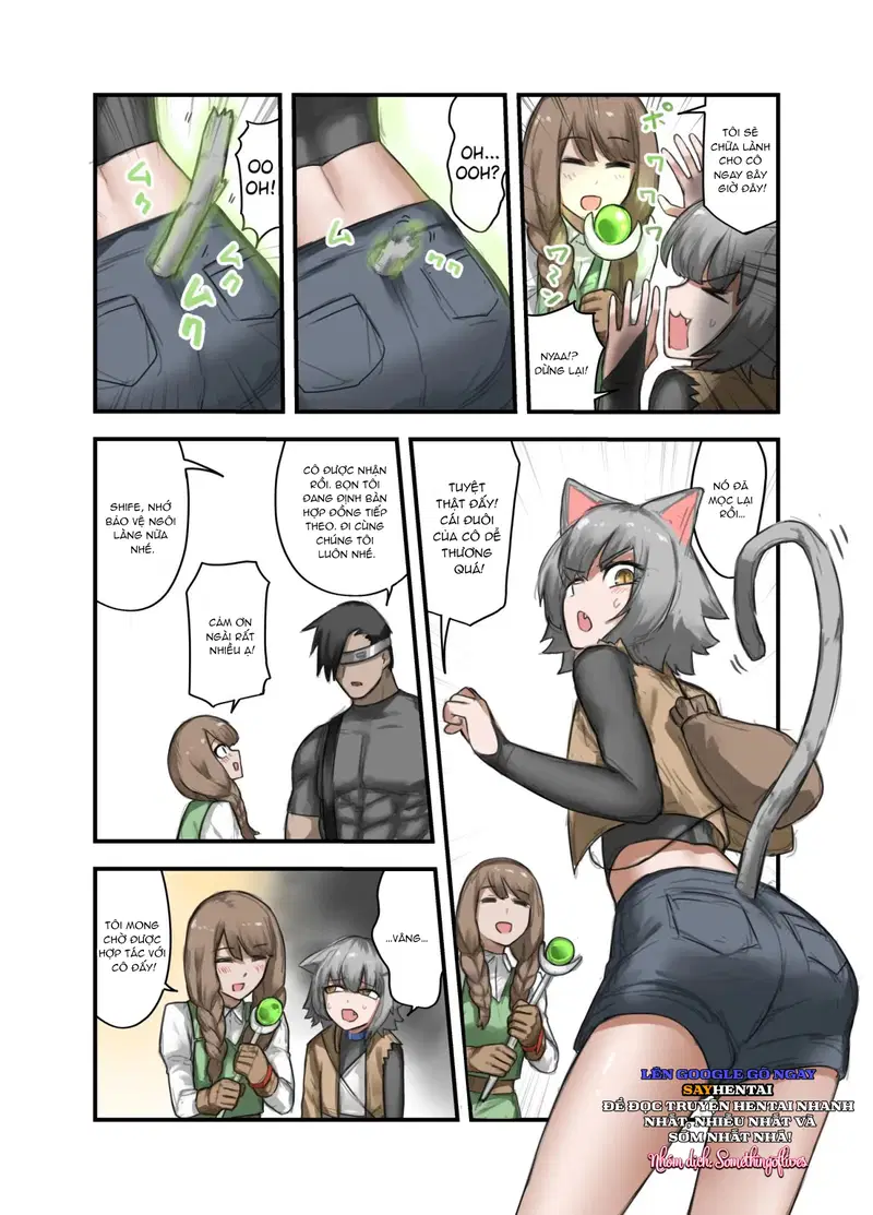 Một tuần với một người hùng phiên bản đội trưởng kỵ sĩ- Truyện Màu - Trang 7