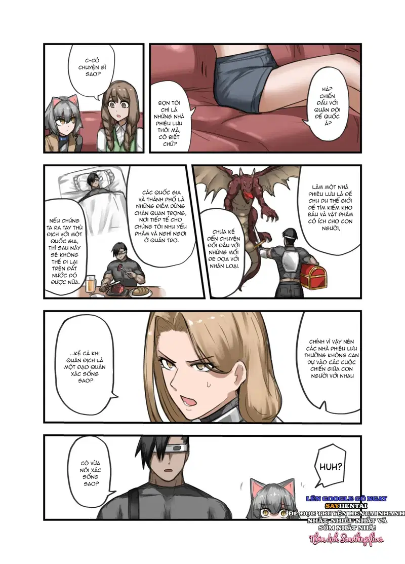 Một tuần với một người hùng phiên bản đội trưởng kỵ sĩ- Truyện Màu - Trang 9