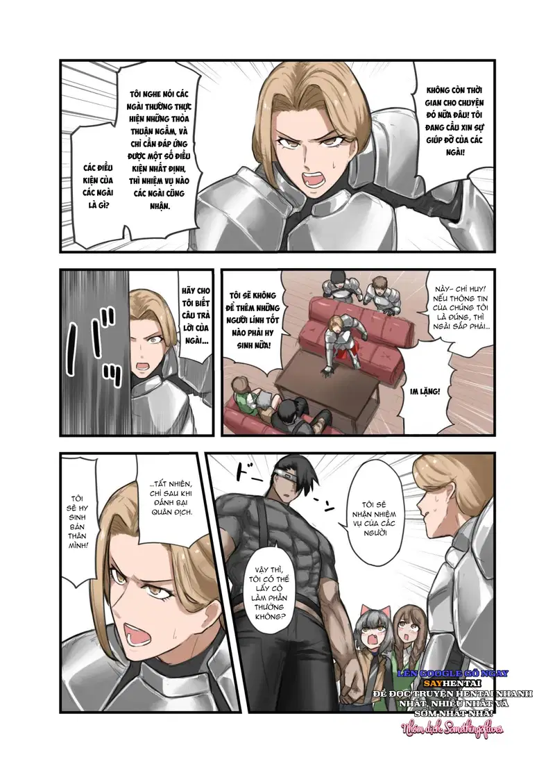 Một tuần với một người hùng phiên bản đội trưởng kỵ sĩ- Truyện Màu - Trang 11