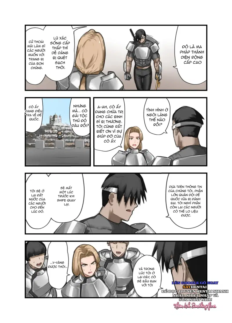 Một tuần với một người hùng phiên bản đội trưởng kỵ sĩ- Truyện Màu - Trang 13