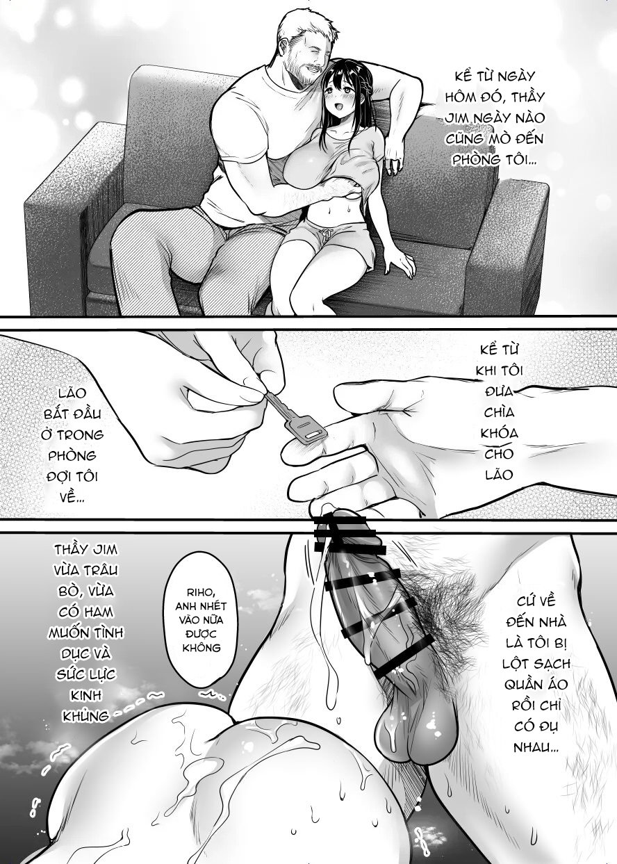 Giáo viên Zym không thể thoát ~ Bị người đàn ông nước ngoài trung niên xâm phạm - Trang 3