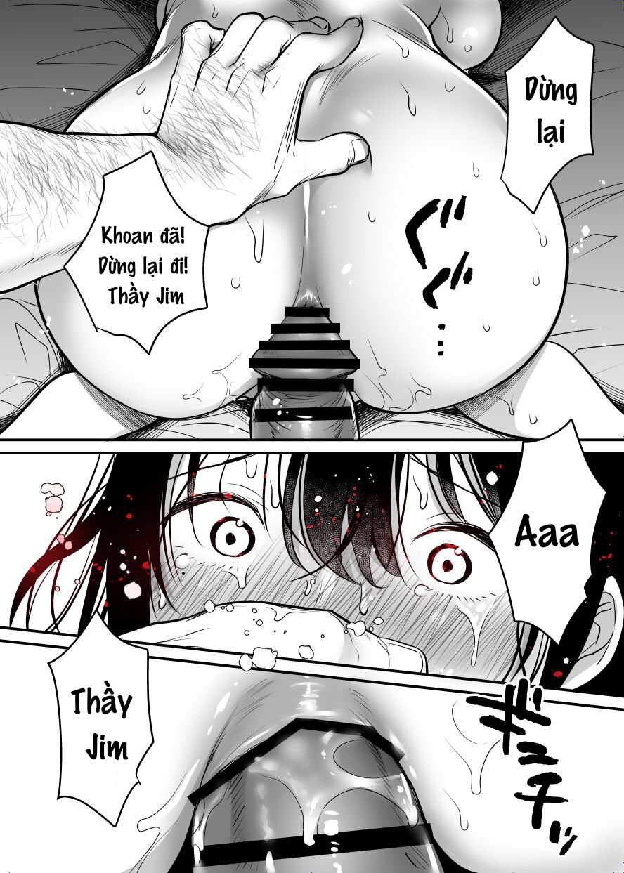 Giáo viên Zym không thể thoát ~ Bị người đàn ông nước ngoài trung niên xâm phạm - Trang 8