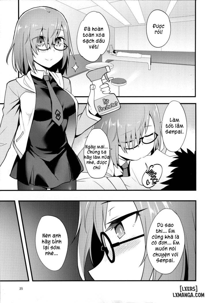 Mash ga Event de Neteru Senpai ni Itazura Suru Hon - Trang 24