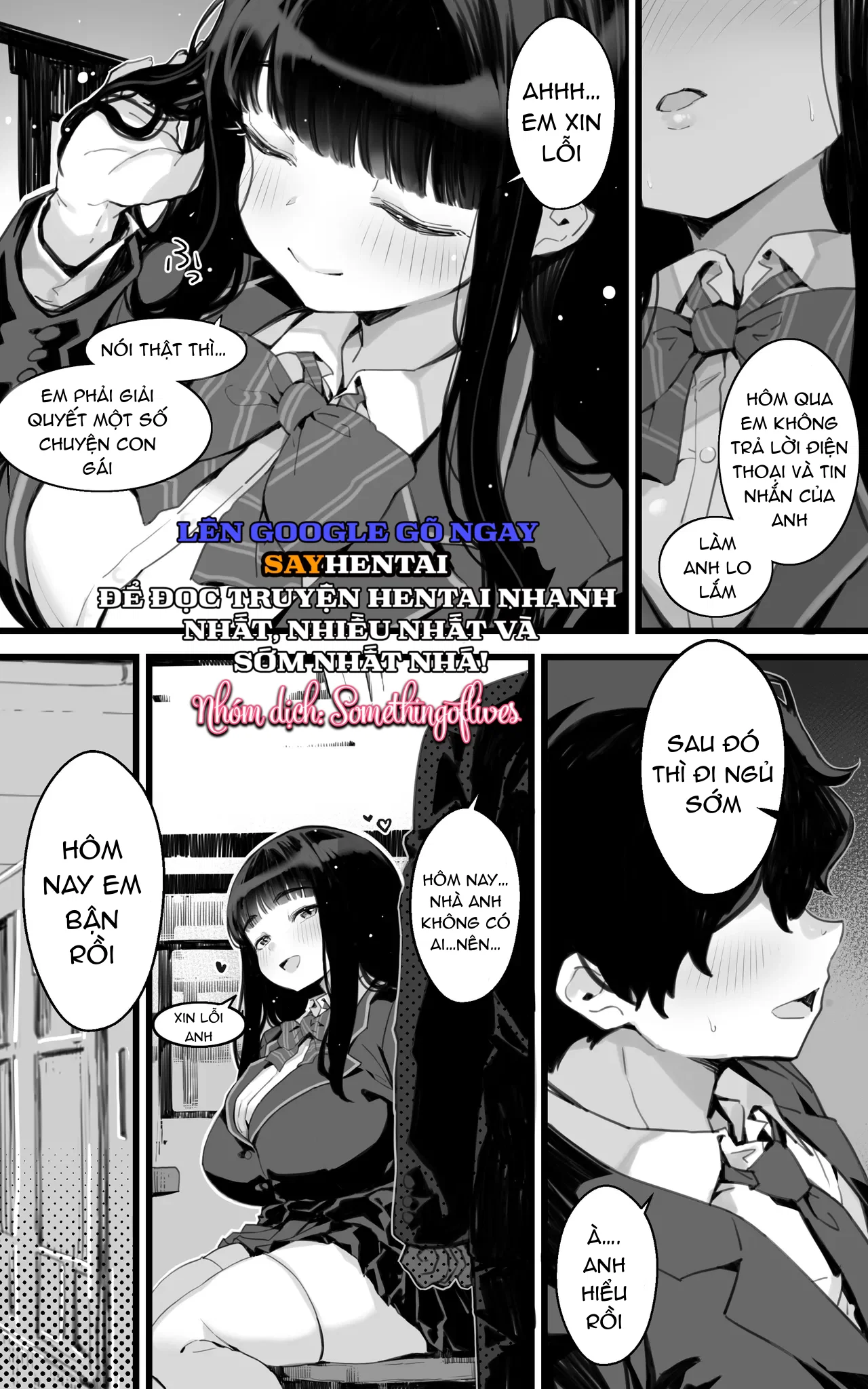 Nhật Ký Làm Tình Của Nữ Sinh Ngực Bự~ Sau Tất Cả, Cặc Của Thầy Giáo Vẫn Sướng Hơn Của Bạn Trai _-_ - Trang 15