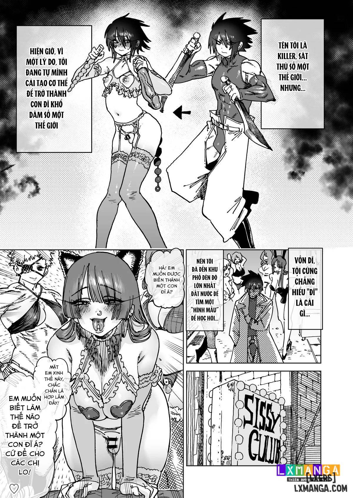 "Mesu Ochi" Sekai Saikyou no Koroshiya Self Mesu-ka Kaizou 1-11 - Trang 9