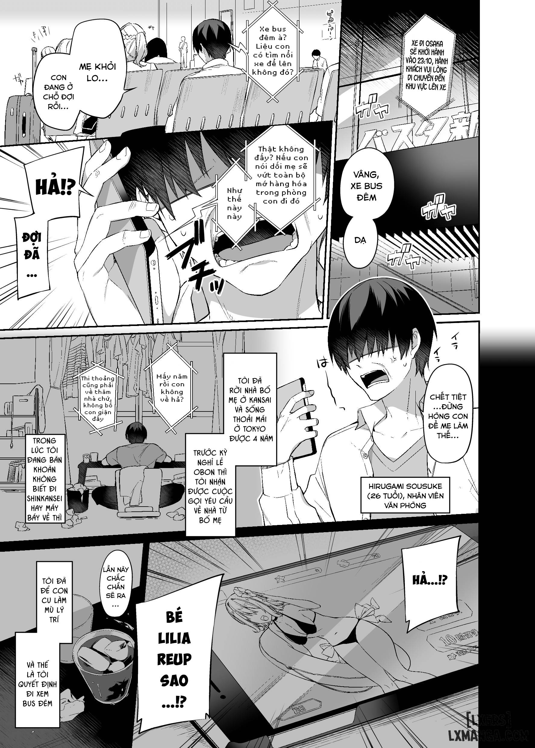 Secret Liner SR1-bin ~Yakou Bus no Koukousei Chijo~ - Trang 2