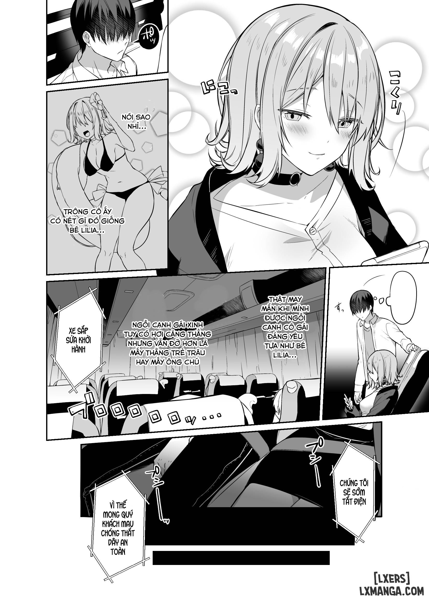 Secret Liner SR1-bin ~Yakou Bus no Koukousei Chijo~ - Trang 5