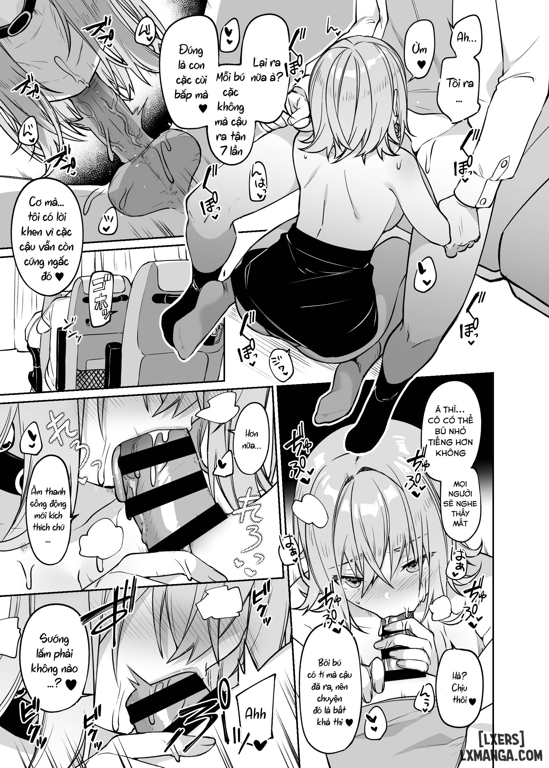 Secret Liner SR1-bin ~Yakou Bus no Koukousei Chijo~ - Trang 12