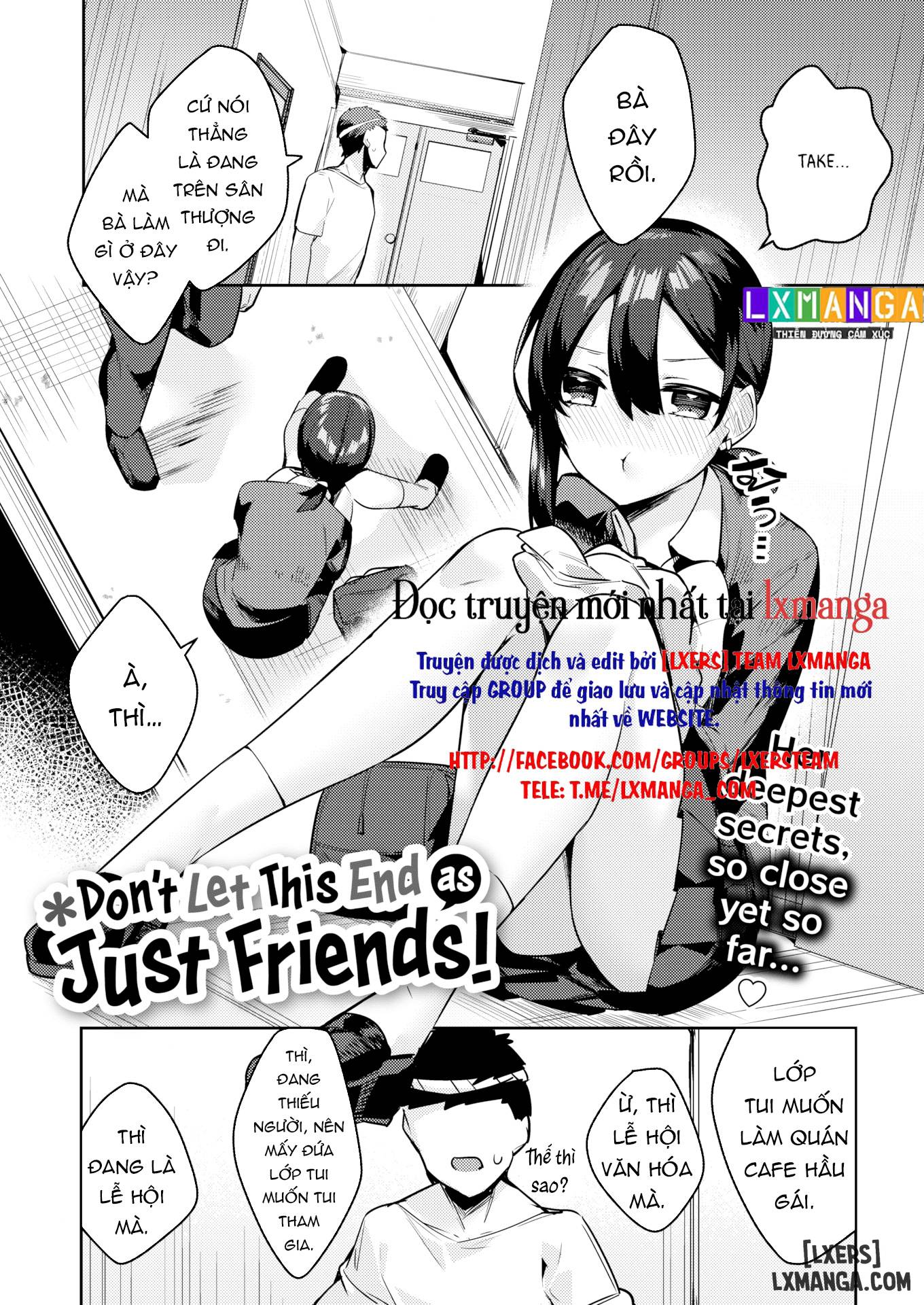 Don't Let This End as Just Friends! Comic X-Eros #100 - Trang 2