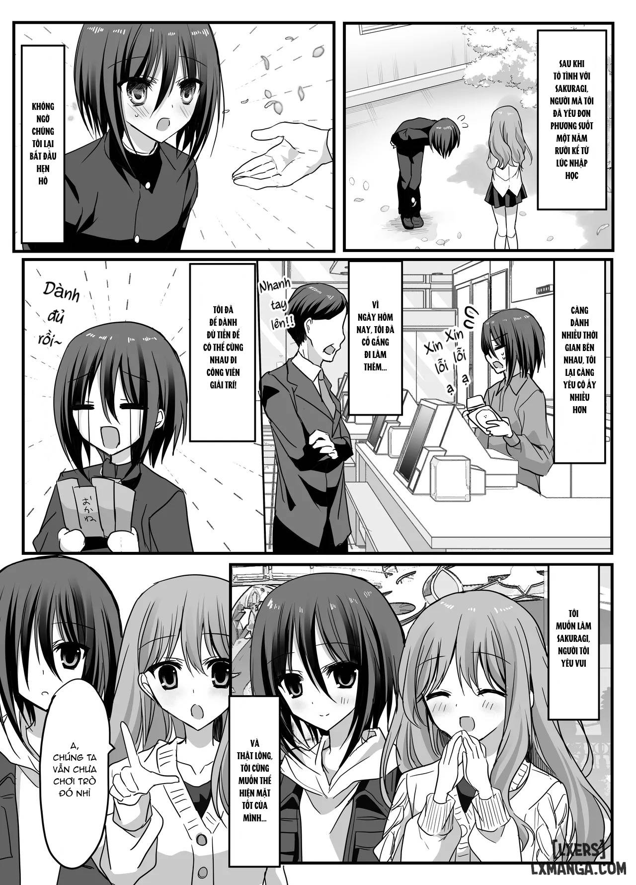 Kanojo no mae de! Mesu-ochi taikyū shō - Trang 6