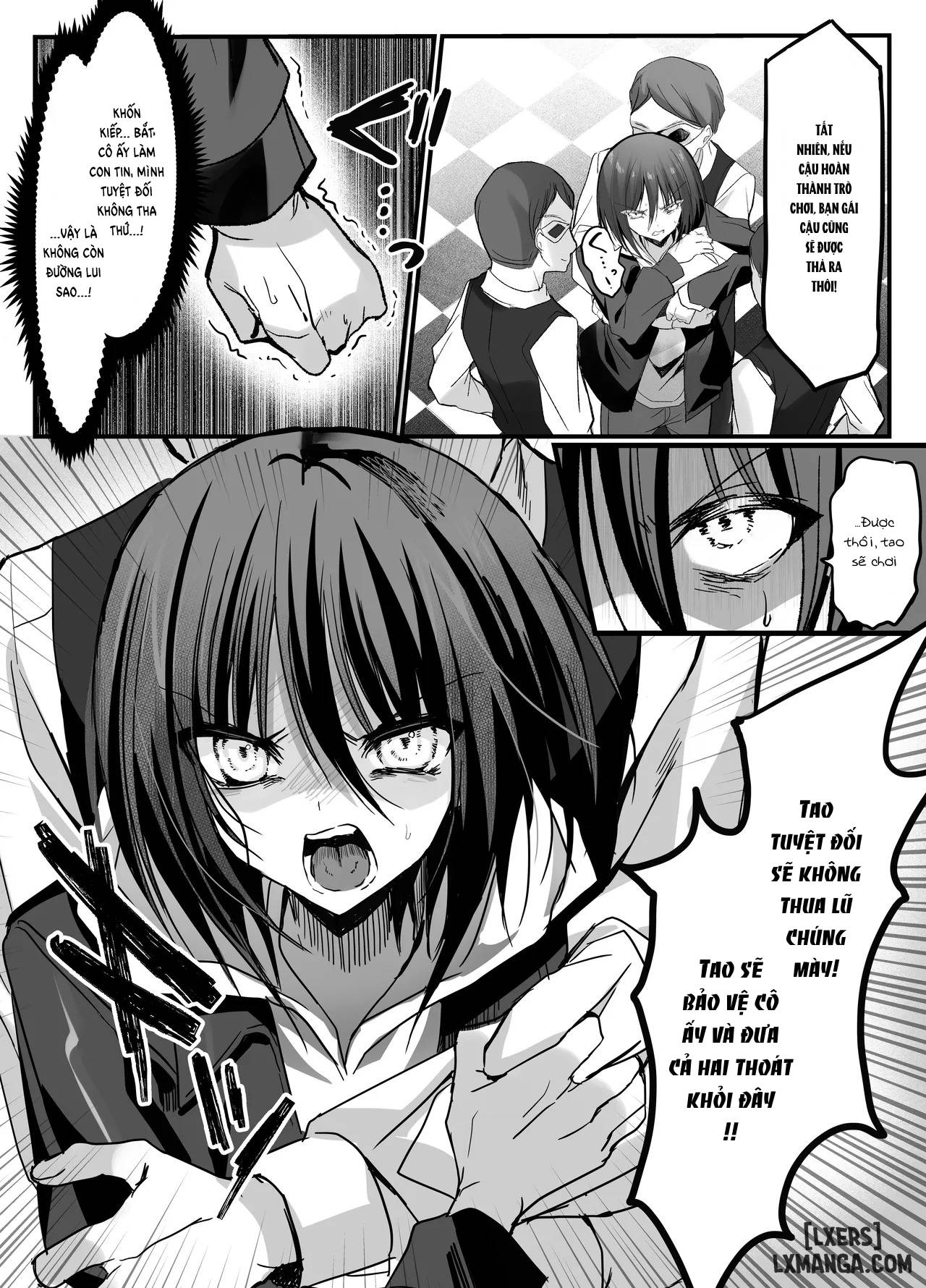 Kanojo no mae de! Mesu-ochi taikyū shō - Trang 17