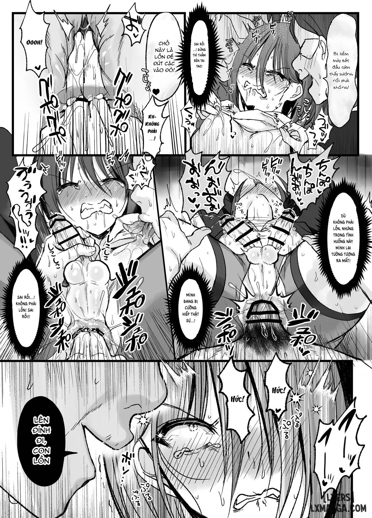 Kanojo no mae de! Mesu-ochi taikyū shō - Trang 5