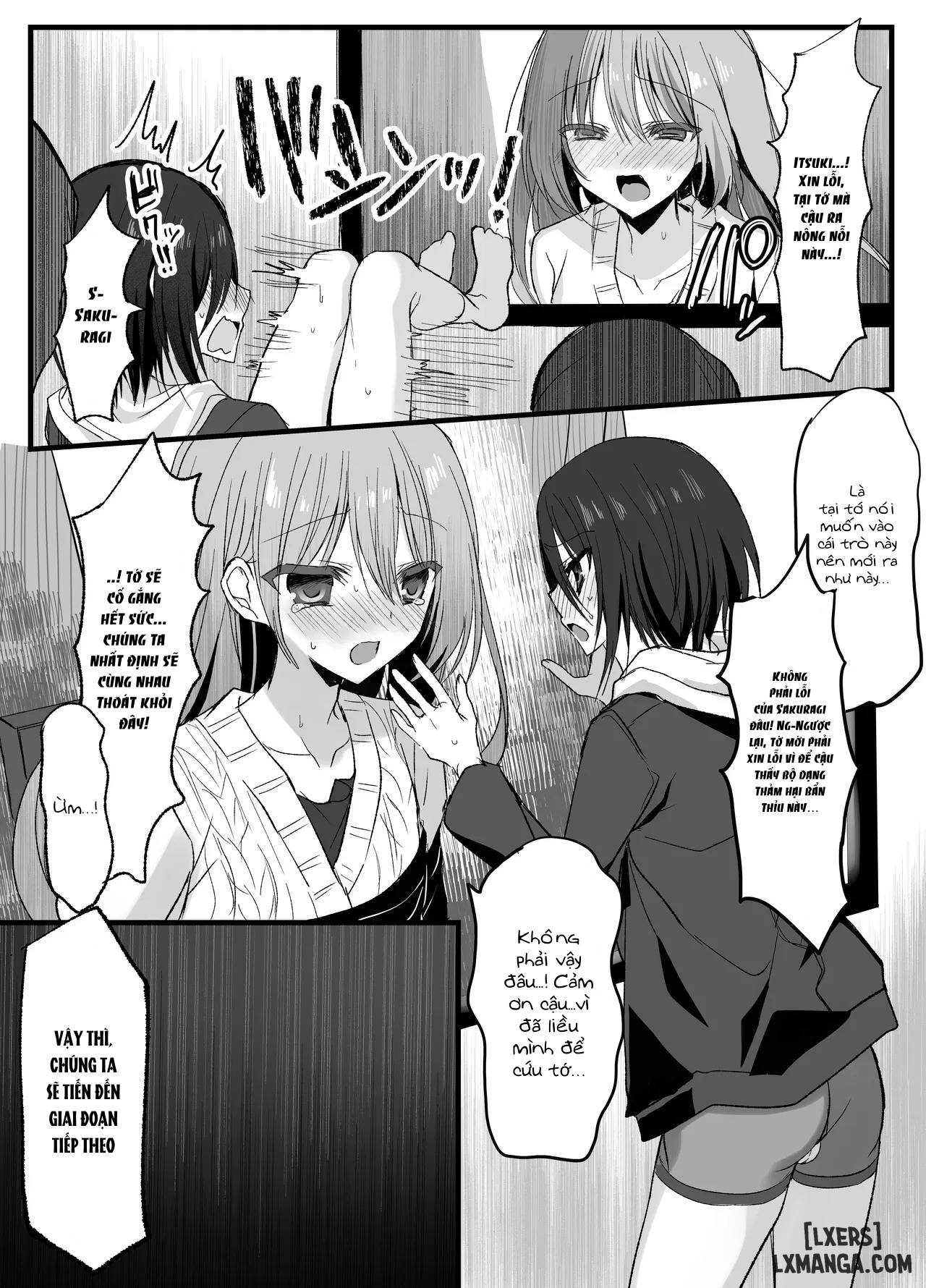 Kanojo no mae de! Mesu-ochi taikyū shō - Trang 7