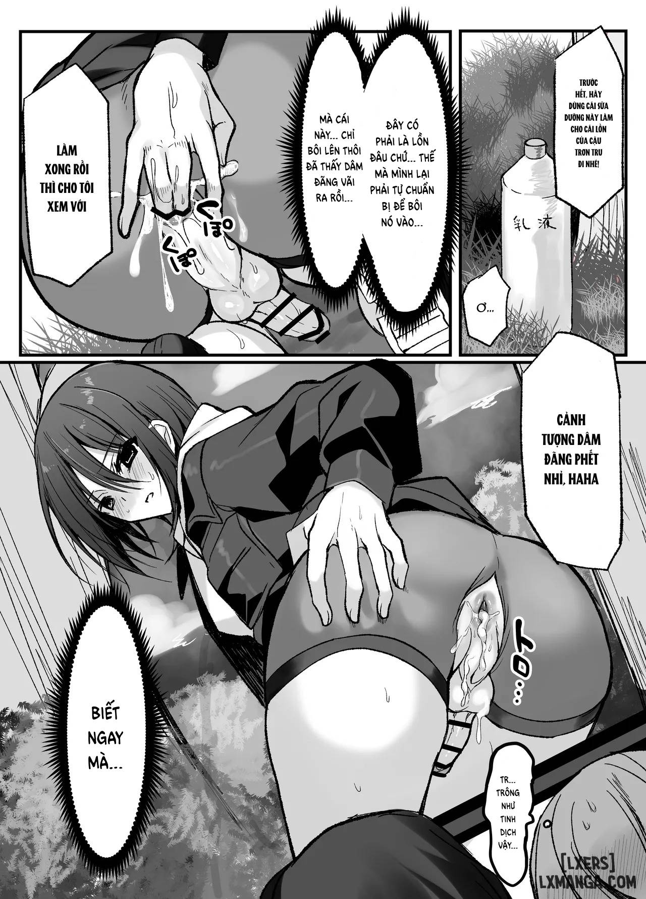 Kanojo no mae de! Mesu-ochi taikyū shō - Trang 9