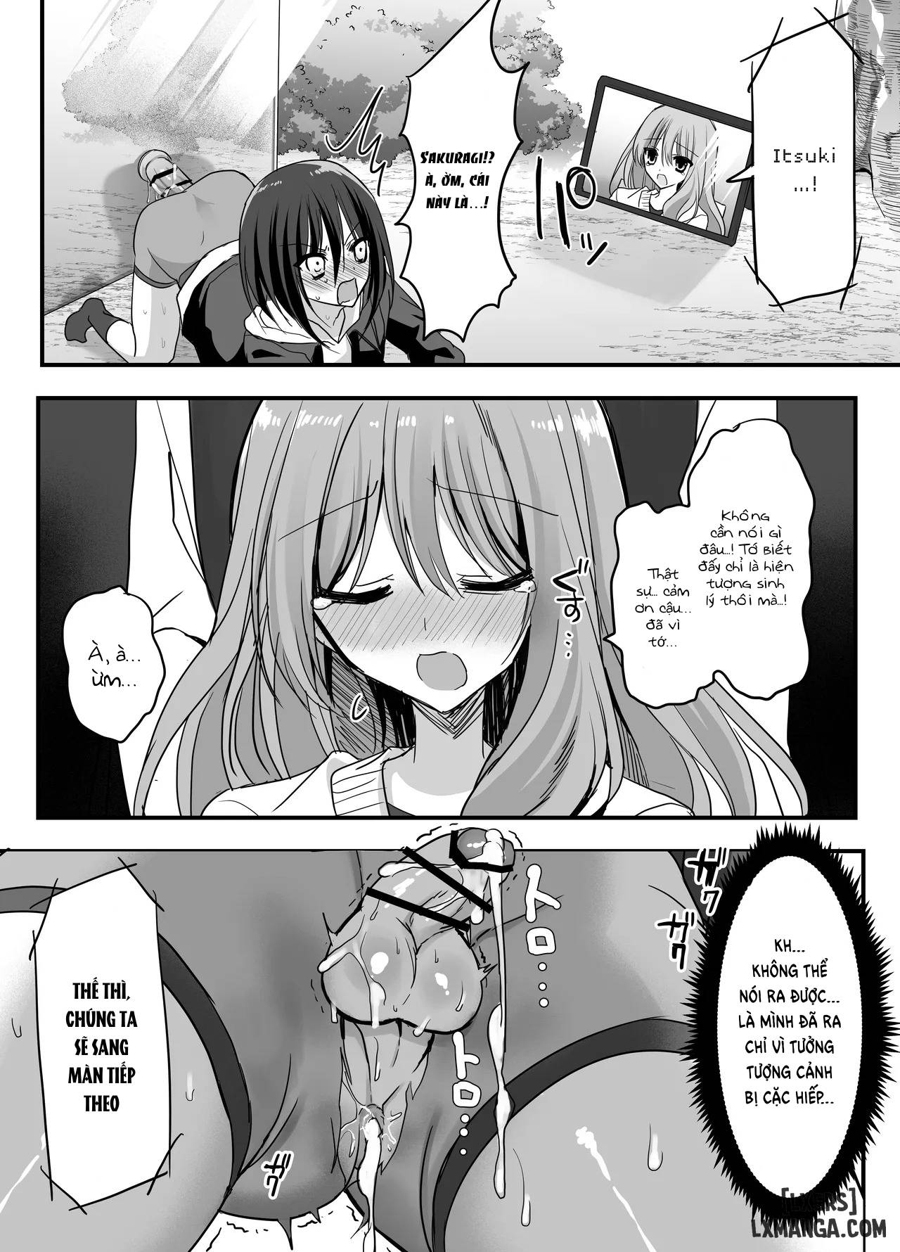 Kanojo no mae de! Mesu-ochi taikyū shō - Trang 17