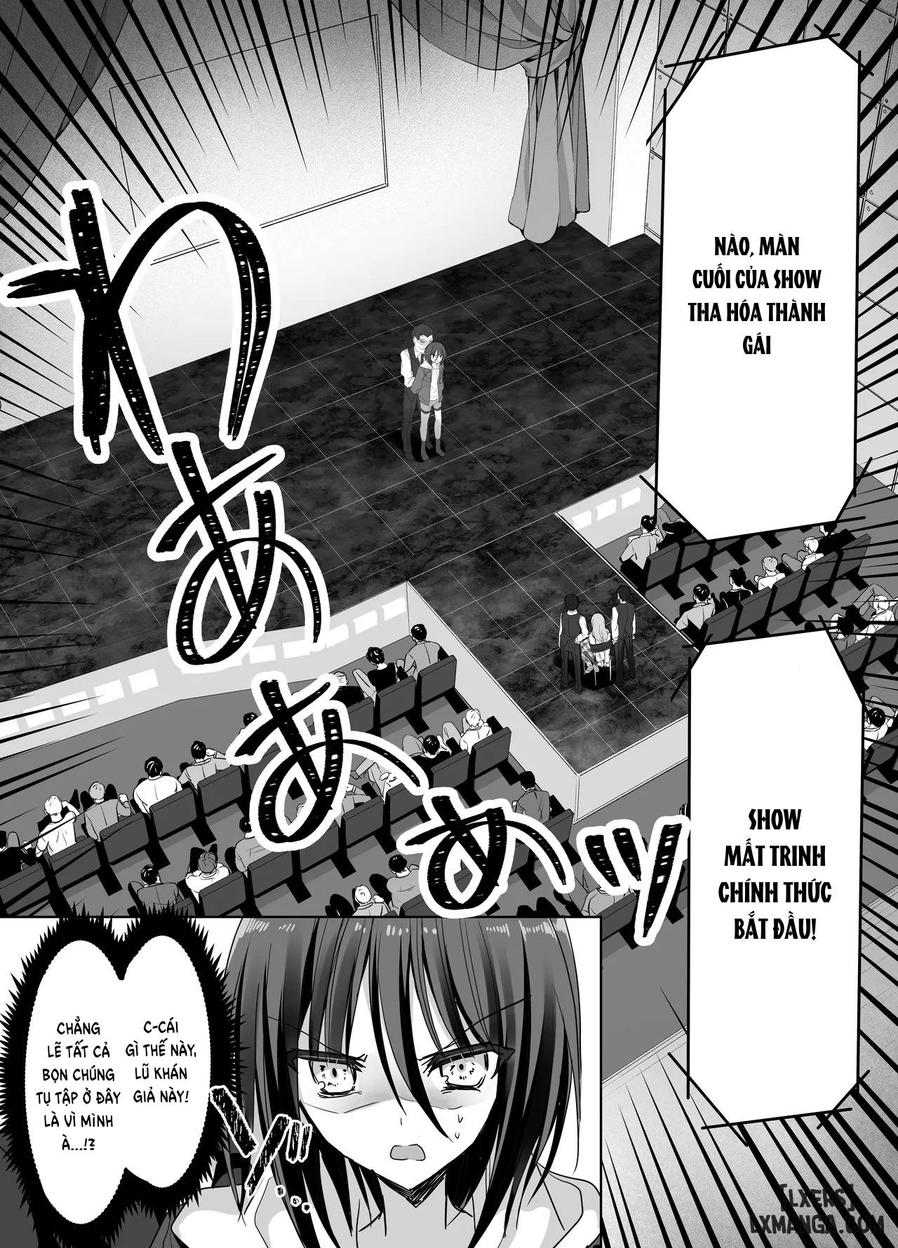 Kanojo no mae de! Mesu-ochi taikyū shō - Trang 18