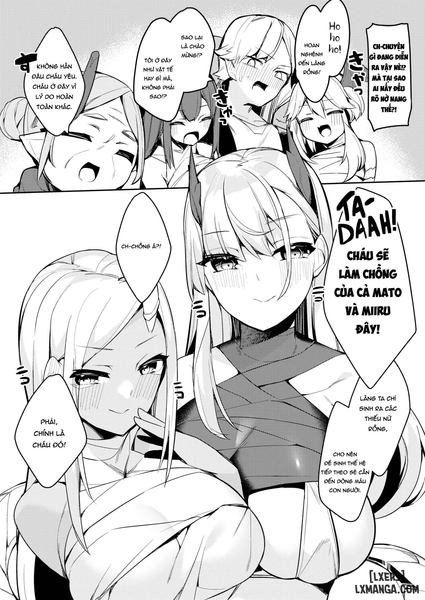 You Have Been Chosen to Be Wed into the Dragon Clan! Artist 35 Machi Parody Original Work - Trang 3