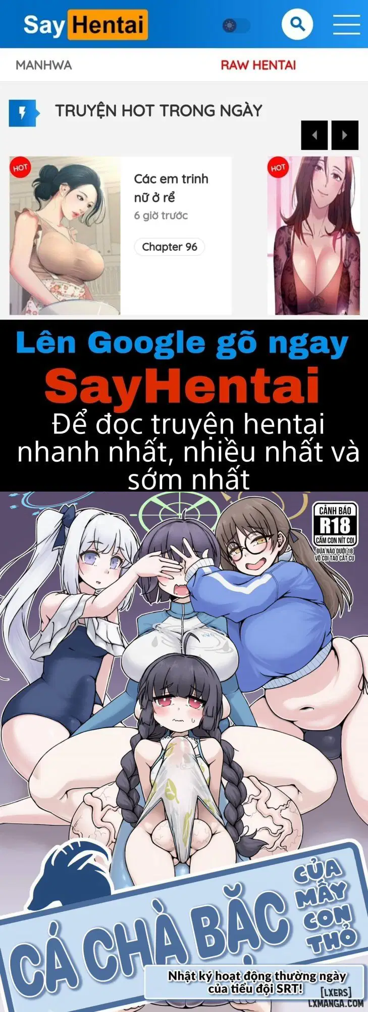 Cá chà bặc của mấy con thỏ-Nhật kí hoạt động thường ngày của tiểu đội SRT - Trang 1